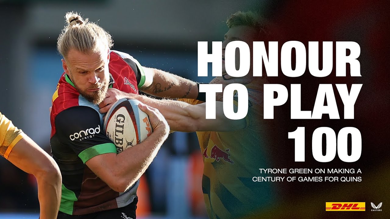 Tyrone Green honoured to play 100 times for Harlequins