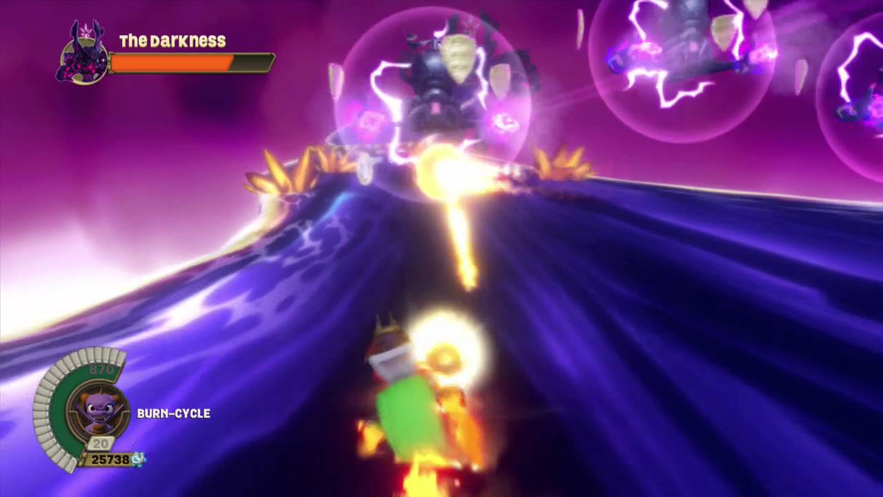 Skylanders Superchargers: The Darkness Nightmare mode