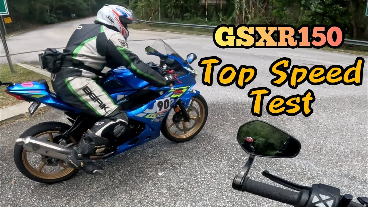 GSXR150 - The Question You've Been Asking (Top Speed)