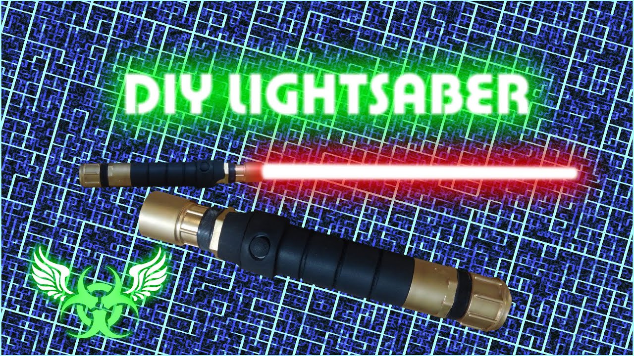 DIY LIGHTSABER WITH BLADE E 15