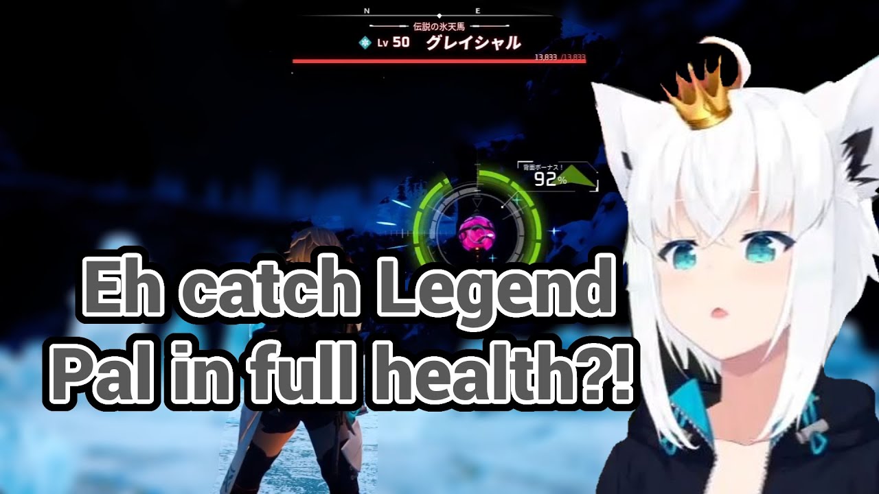 Fubuki Manage to Catch Legendary Pal Without Even Fight It in Palworld!!!