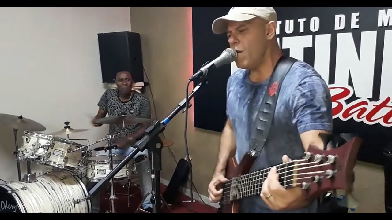 Andre Neiva (ROXANNE) Workshop no estúdio do Natinho batera