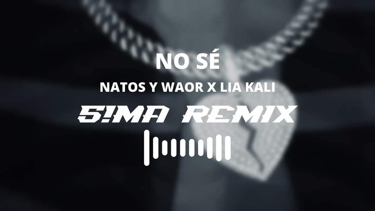 NATOS Y WAOR, LIA KALI, RECYCLED J - NO SÉ (S!MA REMIX)