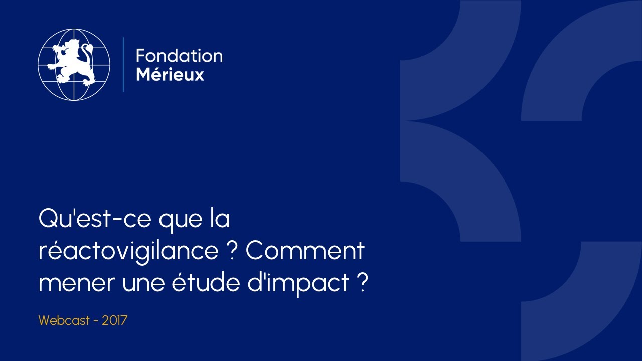 Qu'est-ce que la réactovigilance ?  Comment mener une étude d'impact ?