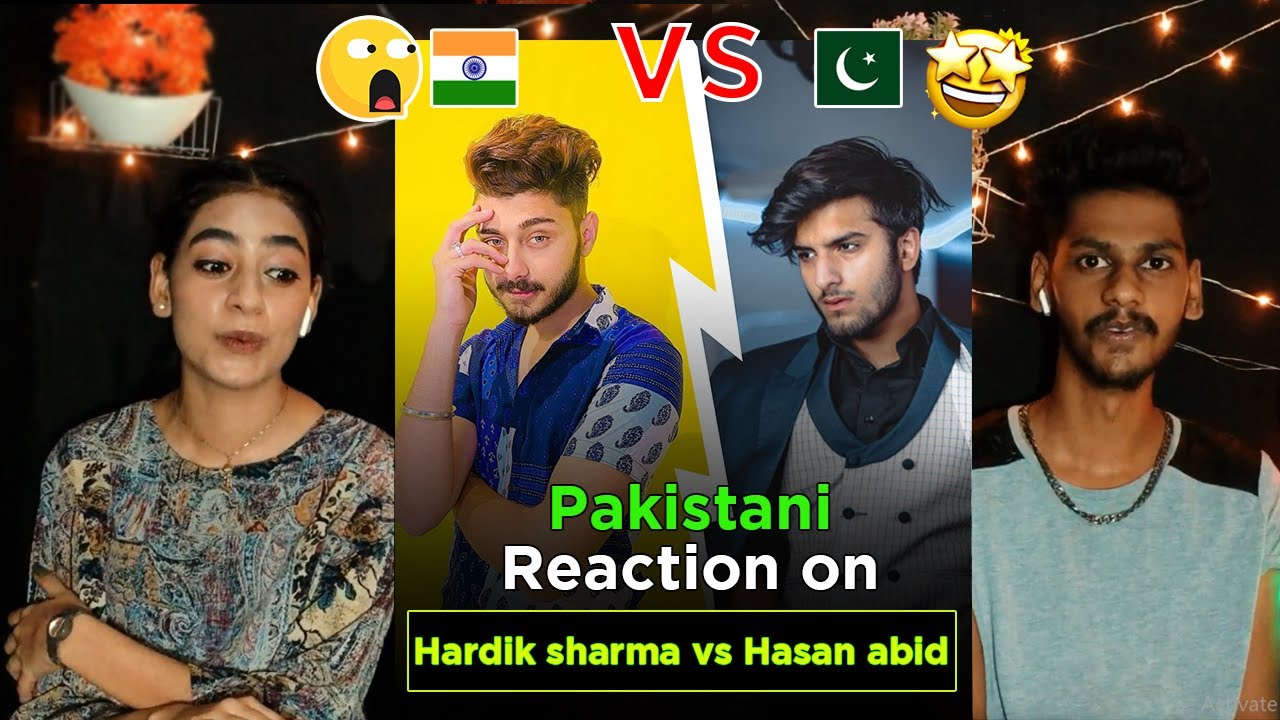 pakistani react on hardik sharma vs hassan abid latest tiktok videos | NG Reaction