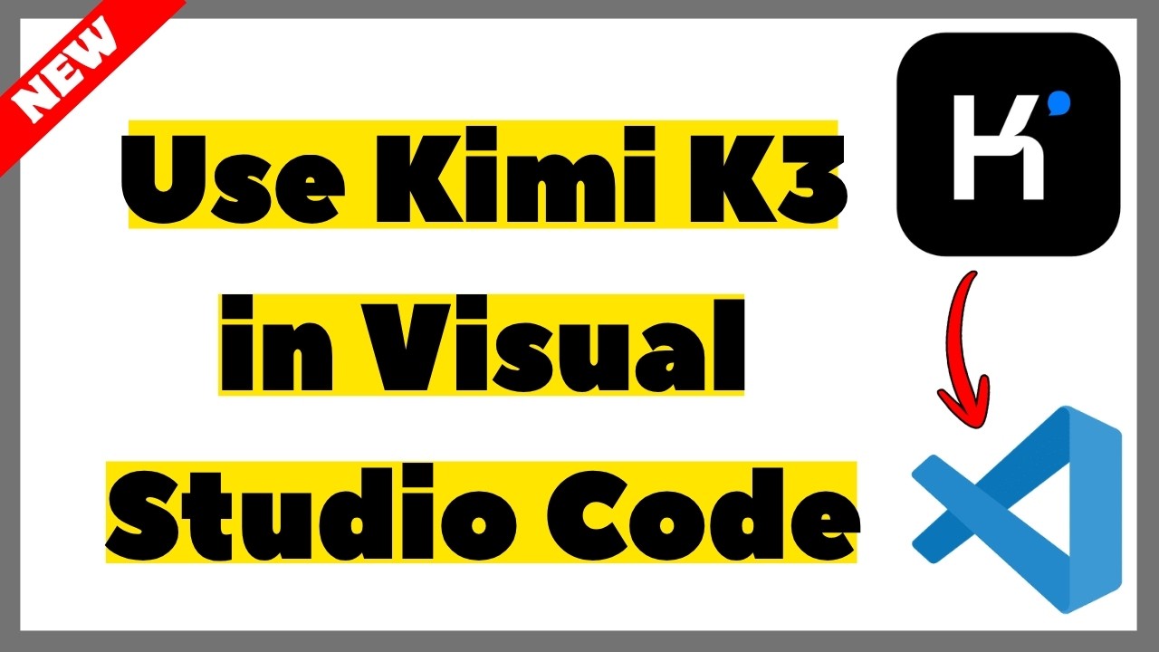 How to Use Kimi K3 in Visual Studio Code (2026) | Full Guide