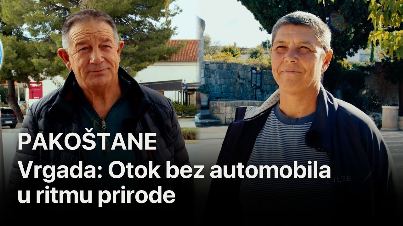 Đir Pakoštane - Vrgada: otok bez automobila i u ritmu prirode