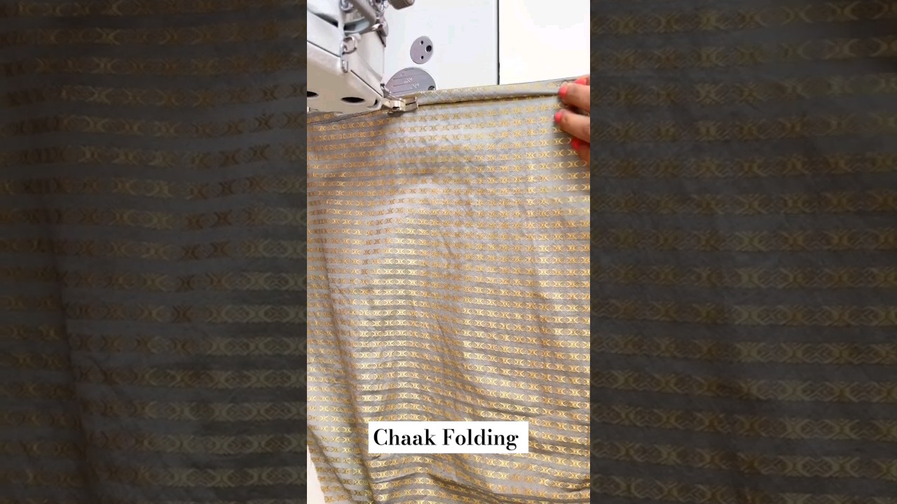 chaak fold #slit # chaak # folding #kurti #noorfashionworld