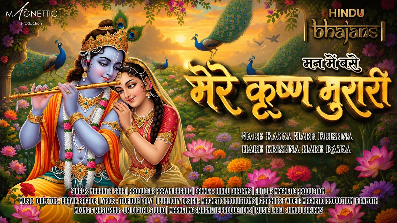 मेरे कृष्ण मुरारी  |  राधा कृष्ण भजन | KrishnaBhajan #hindudevotionalsong #krishnabhajan