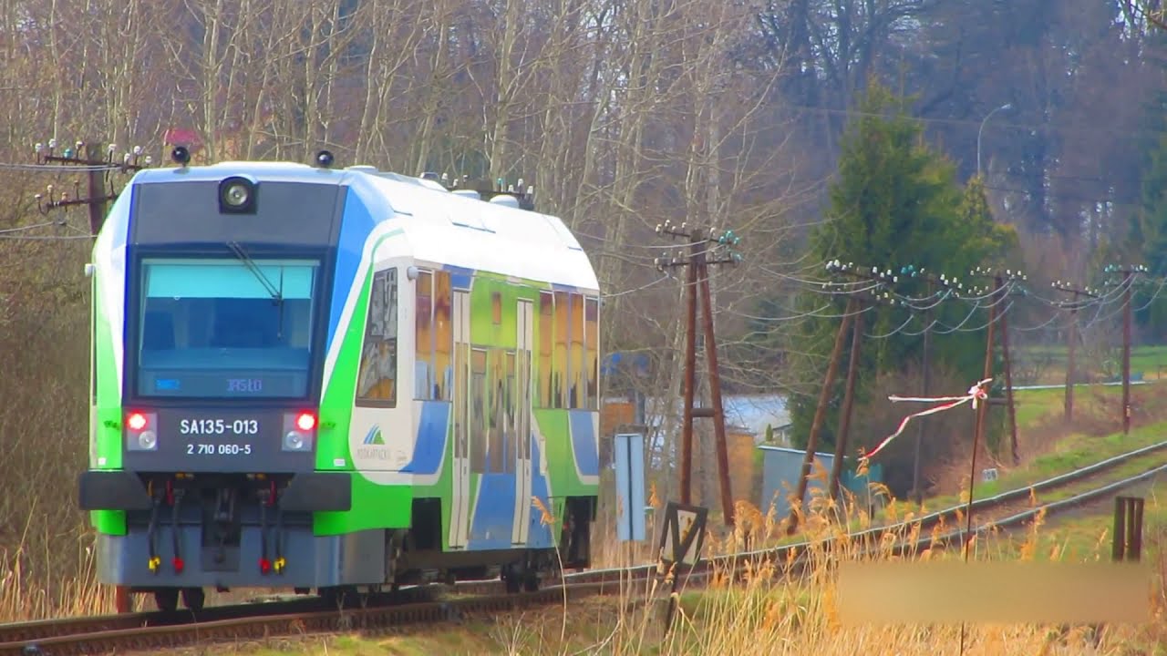 PESA 214M na Bieszczadzkich torach