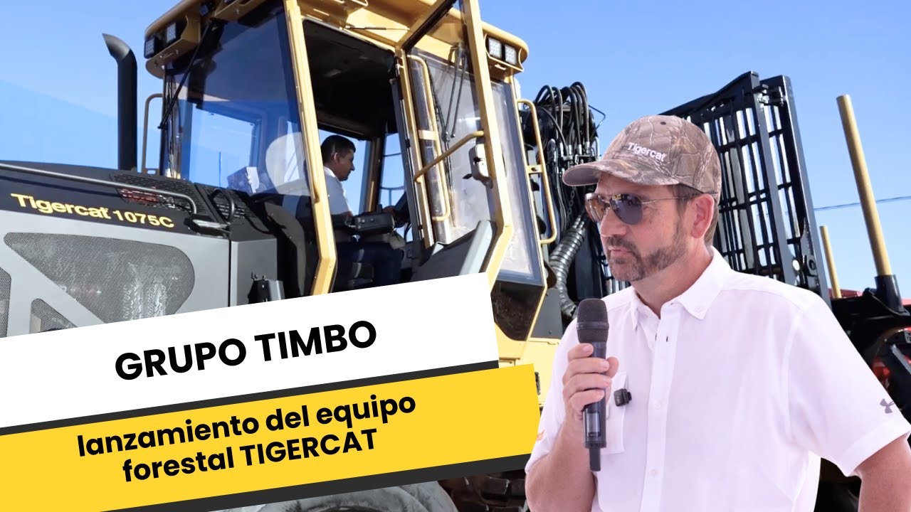 GRUPO TIMBO realizó el lanzamiento del equipo forestal TIGERCAT en INNOVAR 2025