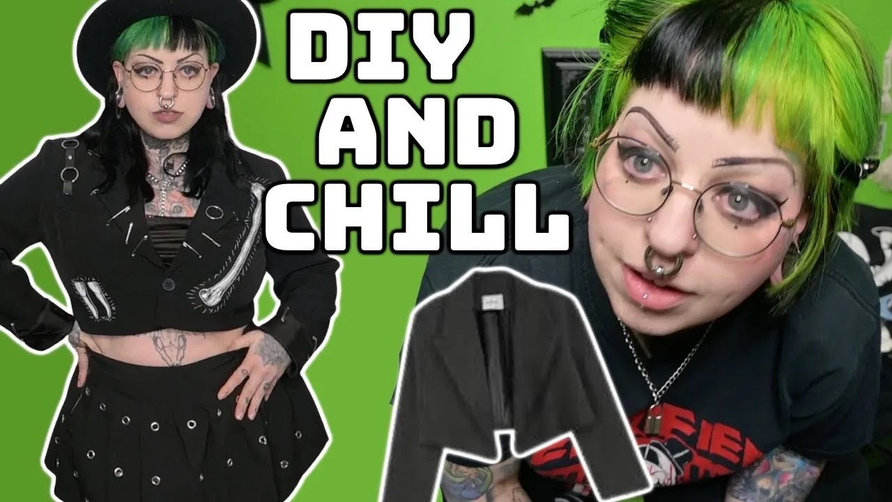 Budget Alternative Clothing DIY Jacket // Emily Boo