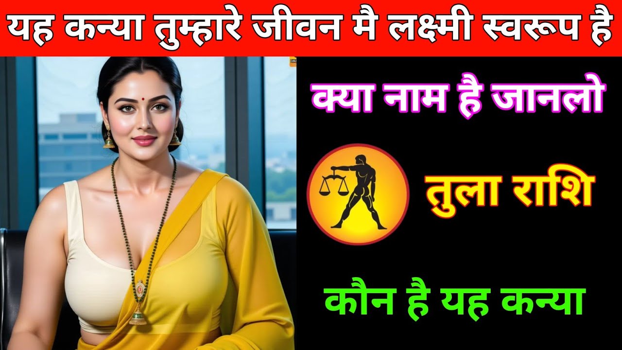 तुला राशि | यह कन्या तुम्हारे लिए बहुत खास है  |Libra♎⚖  | Tula Rashi | 