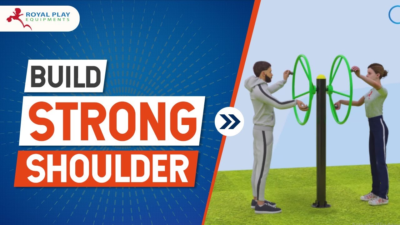 GE27 Shoulder builder | Open Gym Equipment | Out Door Gym Equipment | Garden gym Equipment