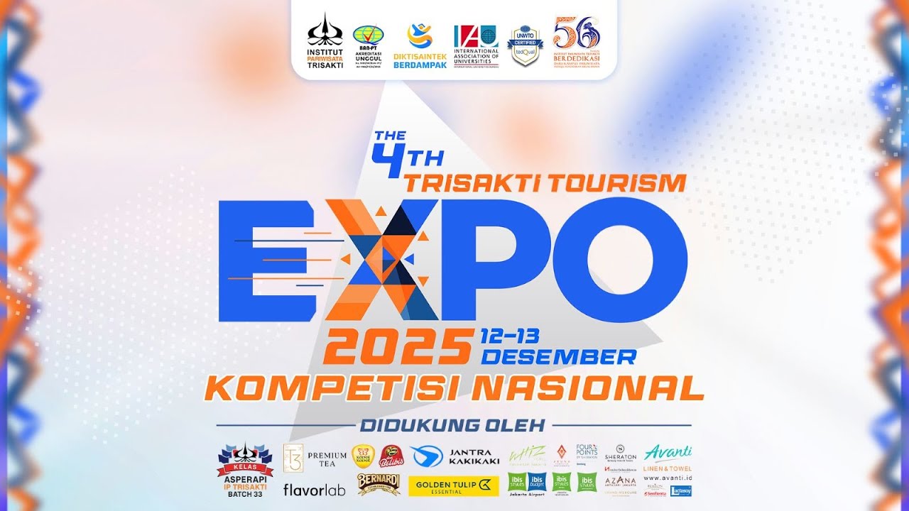 Opening The 4th Trisakti Tourism EXPO 2025 Kompetisi Nasional