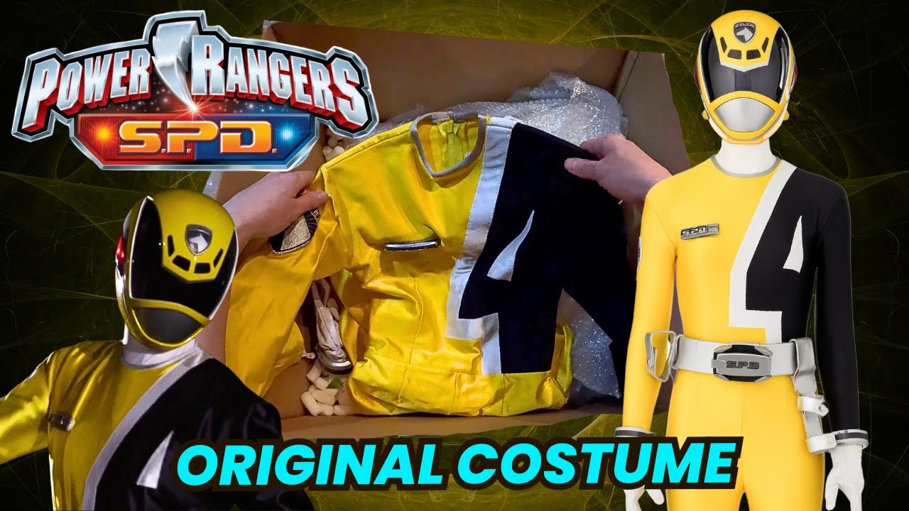Unboxing: TV Show Prop Power Rangers SPD Yellow Ranger