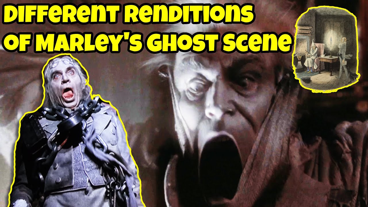 The Different Versions of Marley's Ghost #christmascarol