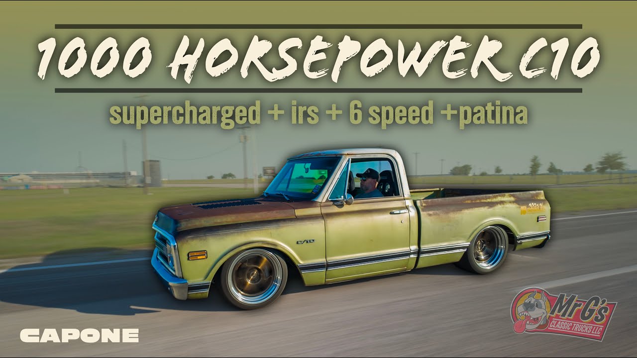 CAPONE: Best of the Best 1000HP Patina C10 on a Full IRS Chassis