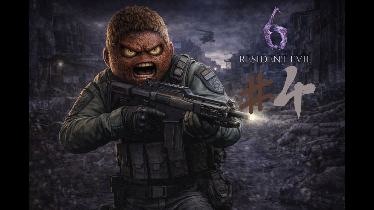 Camino a Requiem, mucha acción y pocos tomates | Resident Evil 6 Capítulo 4
