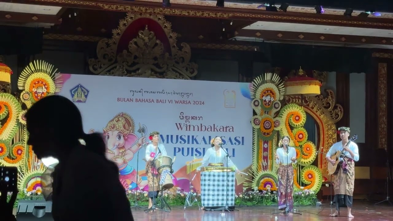 SMAN 1 Kuta Utara - Bulan Bahasa Bali - Musikalisasi Puisi Bali 2024