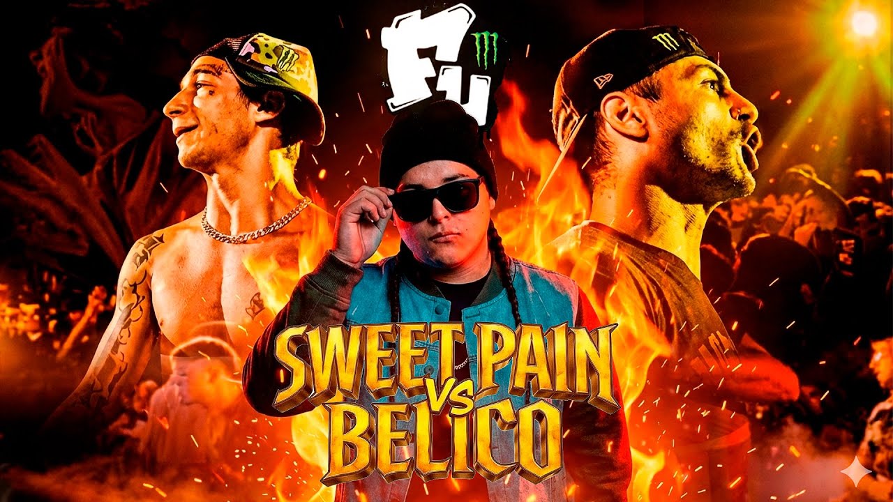 🔥EPICA BATALLA Y MENSAJE / SWEET PAIN VS BELICO / FU #shortvideoformat  #short #shortsvideo #shorts