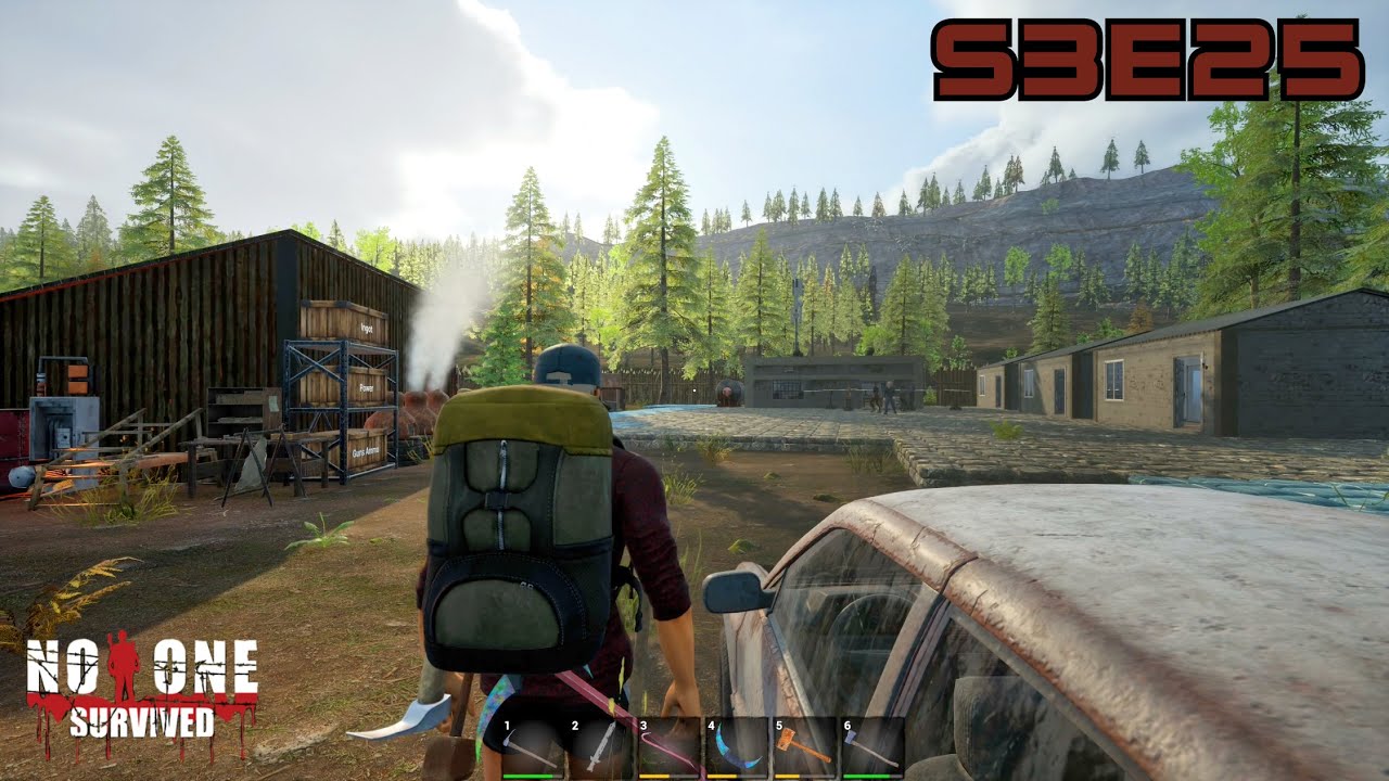 No One Survived S3E25 Industrial Facility Loot Finally Re-spawned! Electric Furnace/Water Purifier.