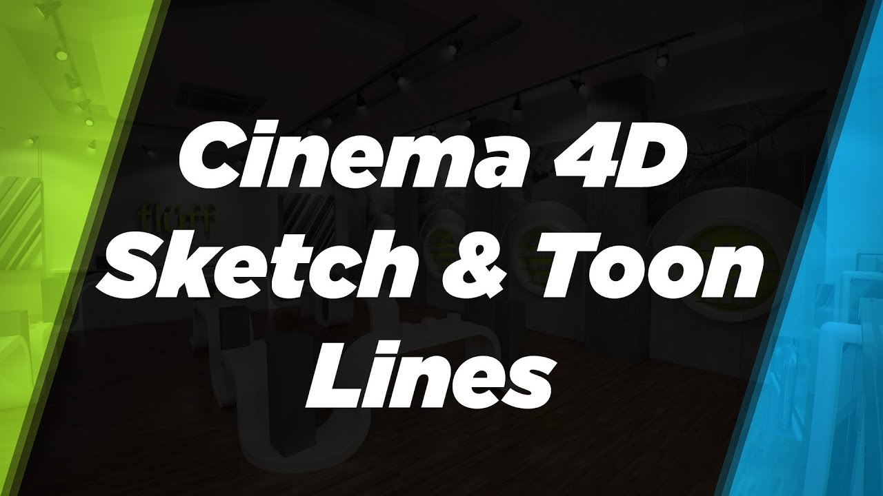 Sketch & Toon Lines In Cinema 4D R19
