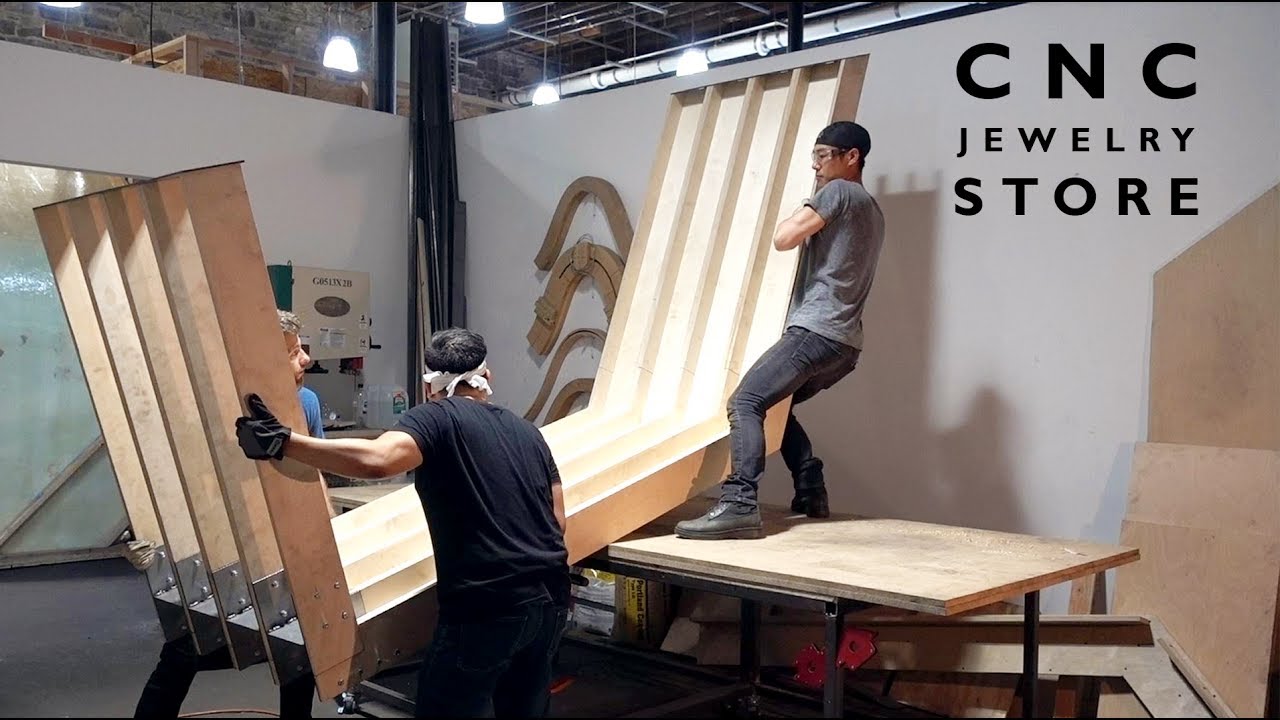 Building a Jewelry Store | CNC Routing - Episode 003