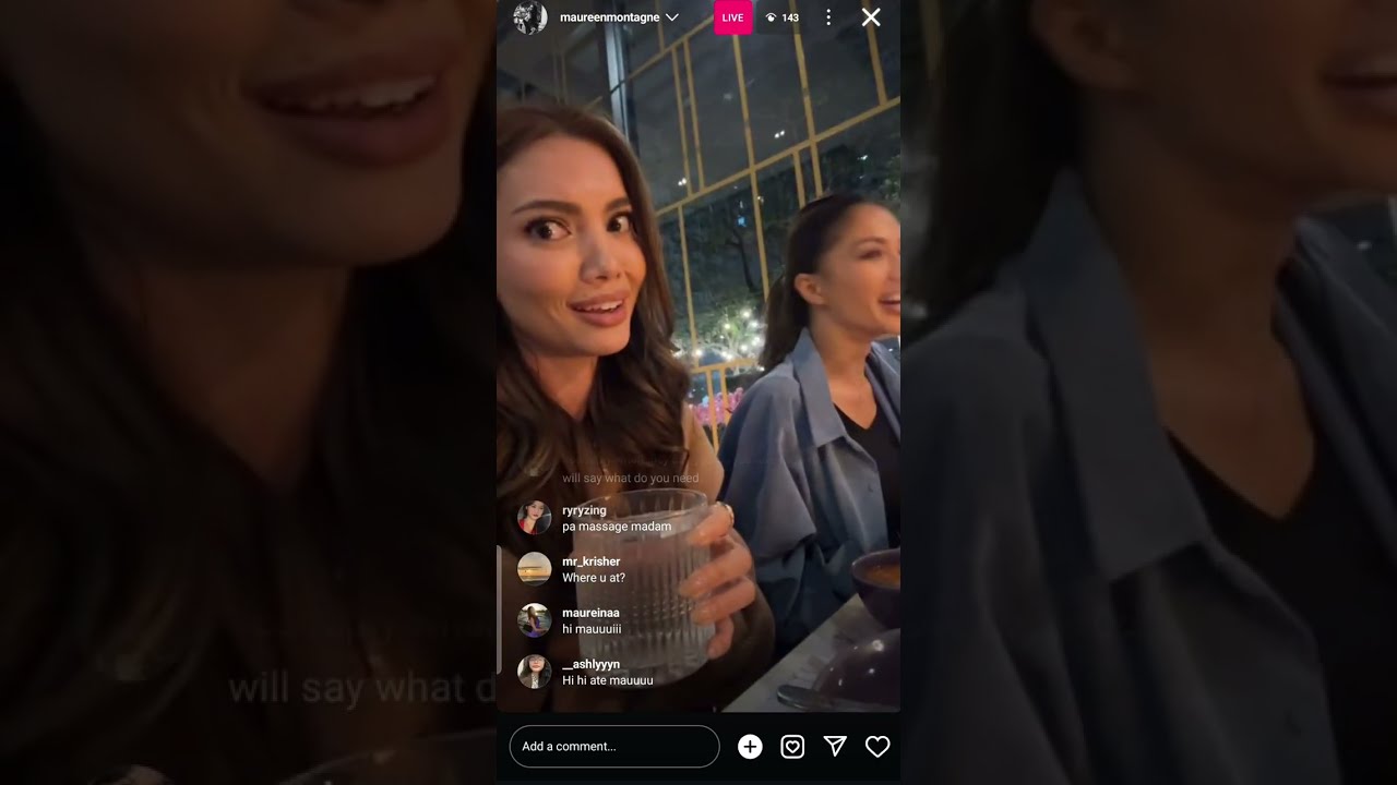 SamPan and Maureen | IG Live (03-30-2025)