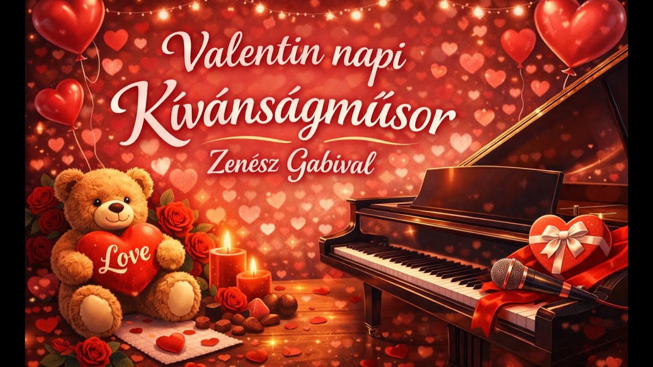 VALENTIN NAPI KÍVÁNSÁGMŰSOR ZENÉSZ GABIVAL 02.14.
