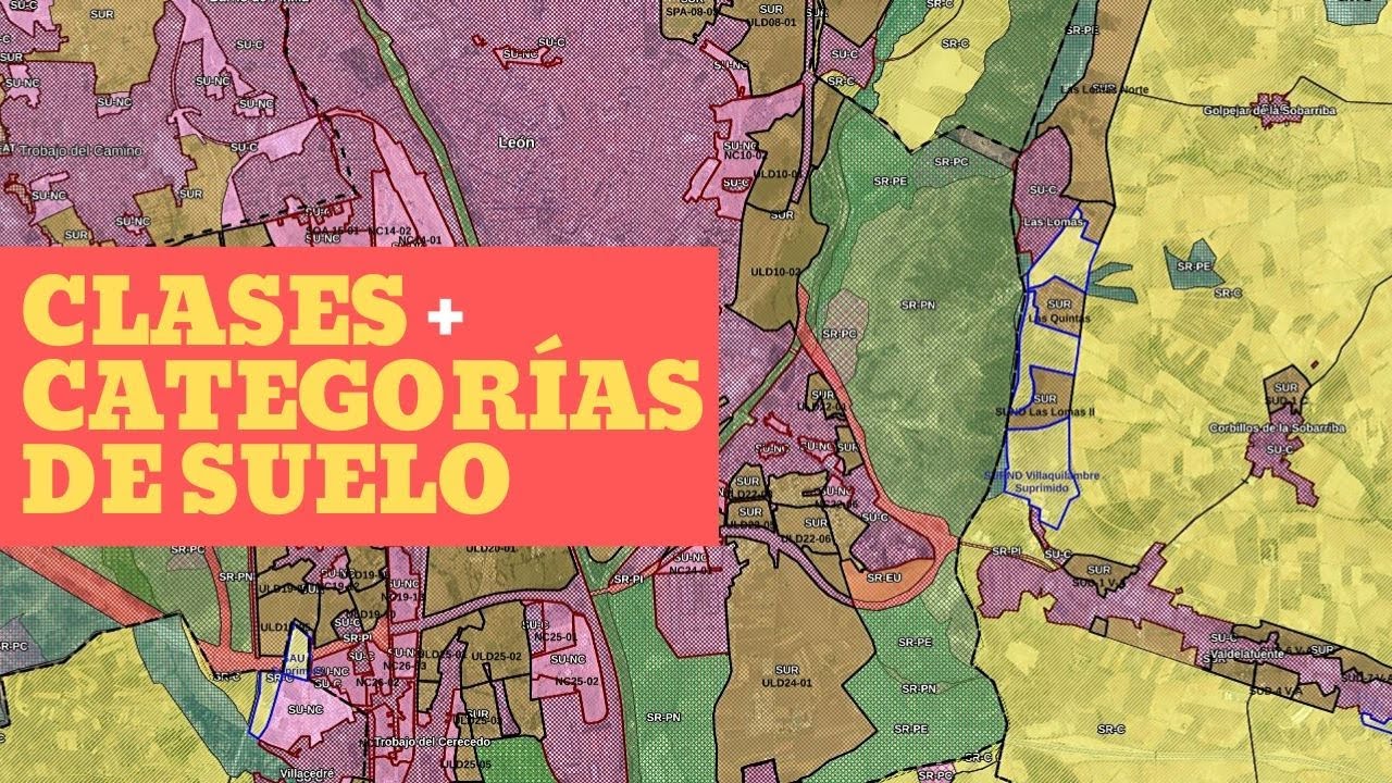 Cómo saber el TIPO de SUELO de una FINCA + SOLAR + VIVIENDA | CLASES + CATEGORÍAS suelos | URBANISMO