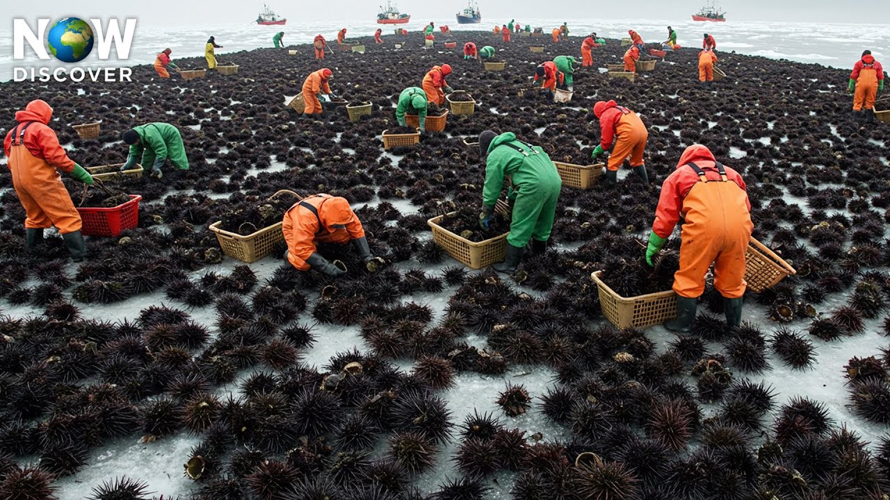 Frozen at -2&deg;C: The $10 Million Sea Urchin Hunt Beneath the Ocean | Fishing Documentary