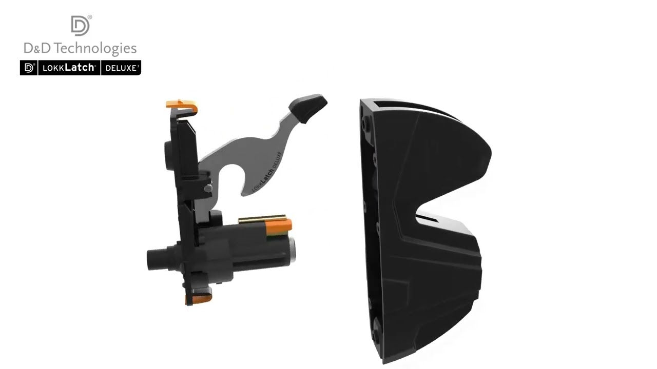 LokkLatch® DELUXE Series 3 Privacy & Security Gate Latch