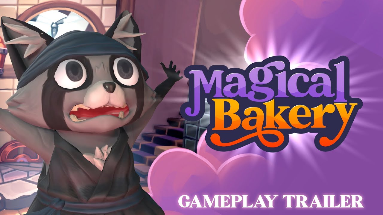 MAGICAL BAKERY GAMEPLAY TRAILER | 🟣WIZARD COZY VIDEOGAME🟣