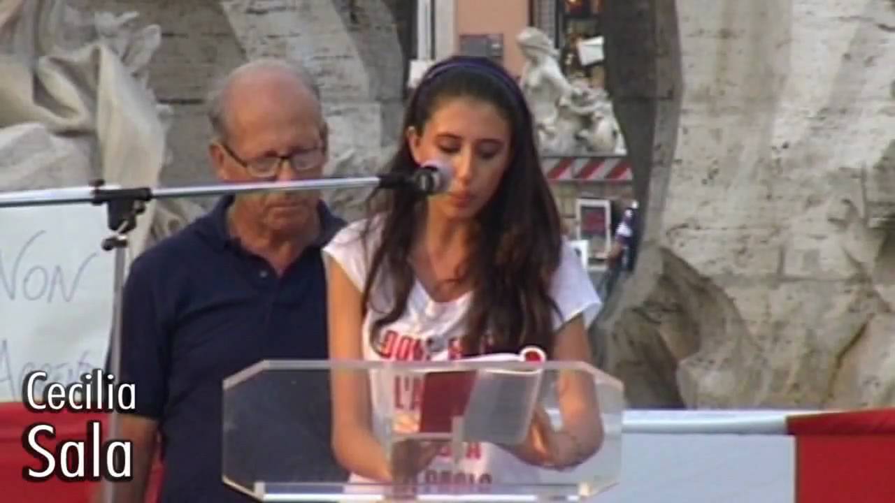 Manifestazione delle Agende rosse - Cecilia Sala