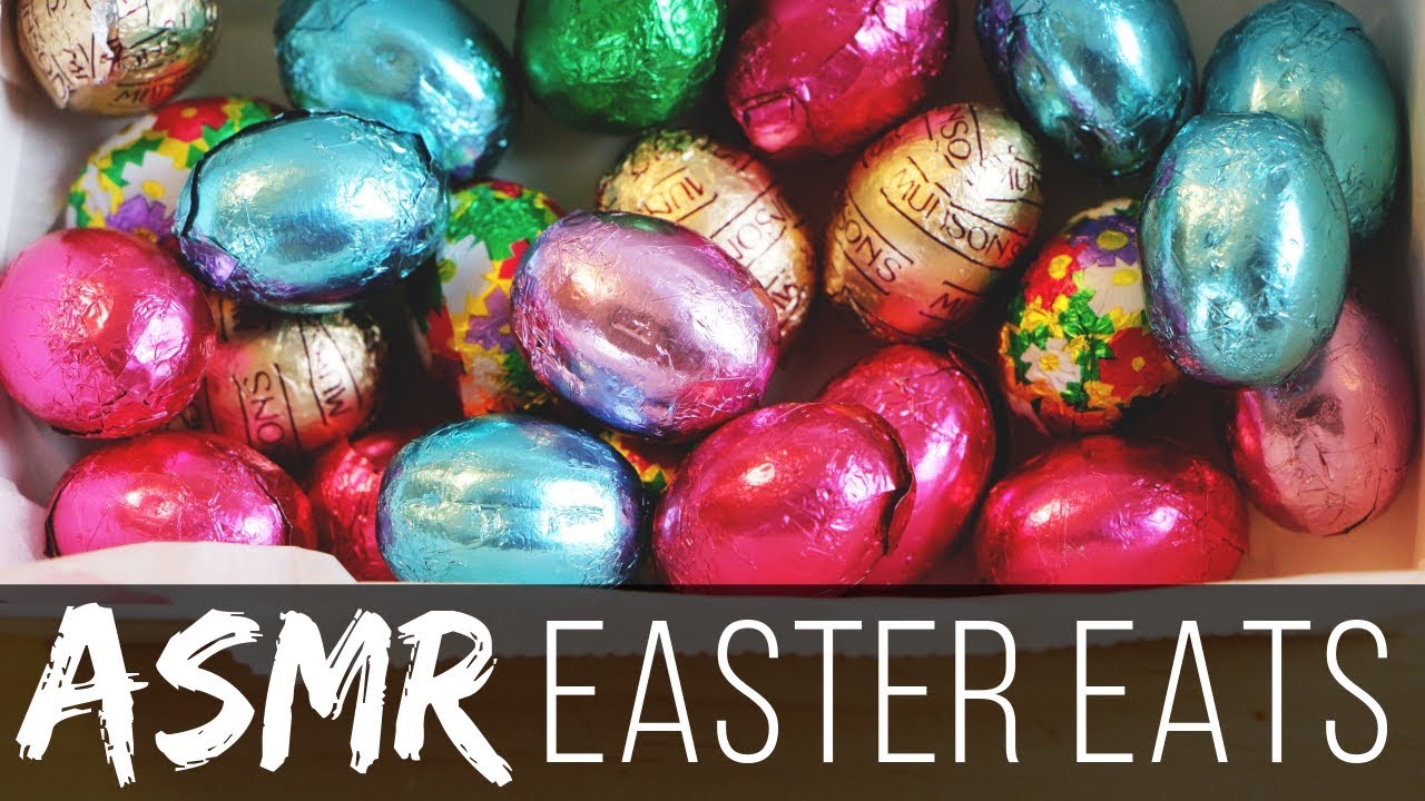 💤 Easter Chocolates ASMR | Whisper, Crinkling, Eating Sounds