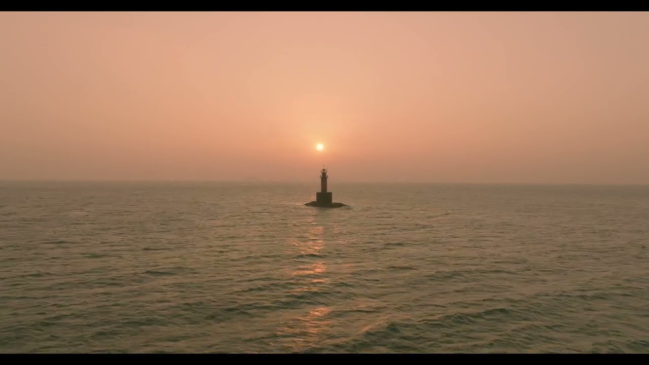 [Drone footage]  2022년 마지막 일몰, 2023년 첫 일출(욕지도)