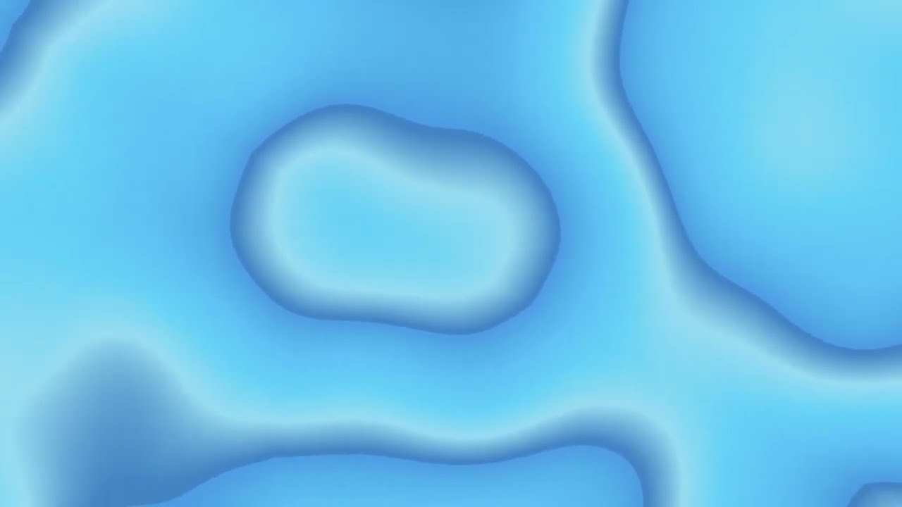 1 Hour Soft Blue Gradient Mood Light | 4K Aesthetic Background Loop (No Music)