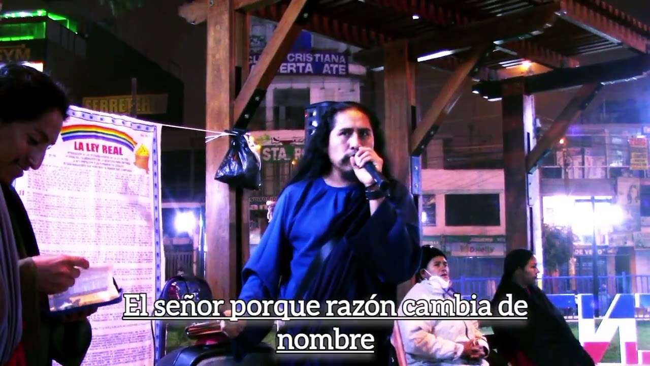 Porqué razón el señor Cristo cambia de nombre?