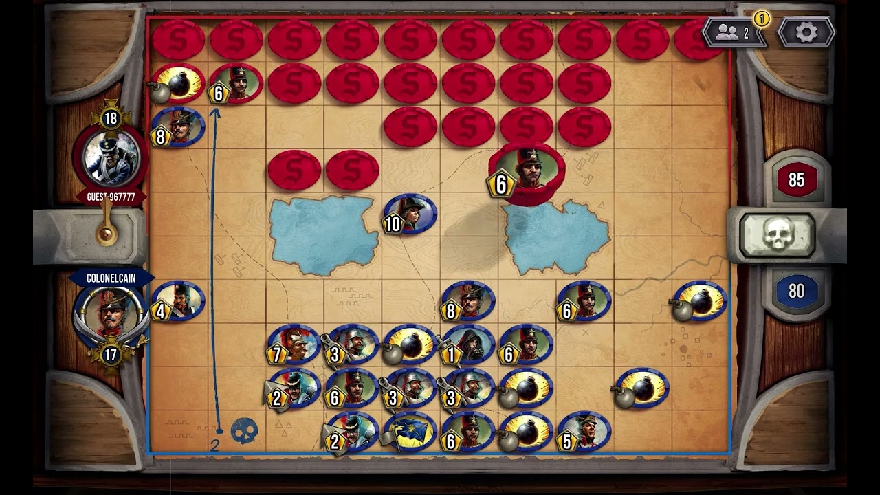 ColonelCain Stratego: Open flag battle that taught me a lot 