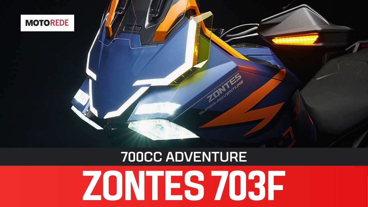 Cai Bem? Zontes 703F No Brasil vence Tenere 700 ou Transalp 750? Veja!