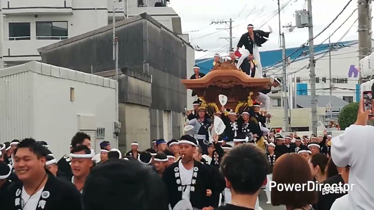 令和7年10月19日〜八田荘だんじり祭り残曳〜