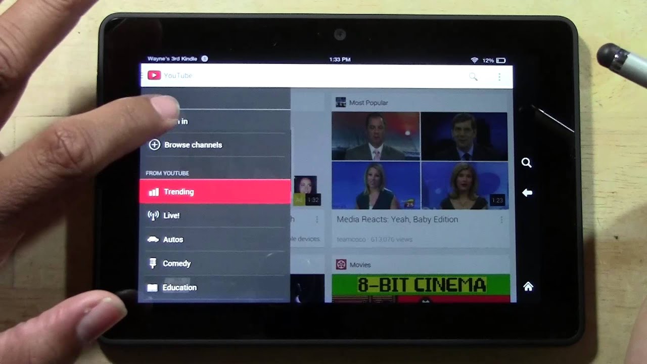 Kindle Fire HDX - How to Get the Official YouTube App​​​ | H2TechVideos​​​