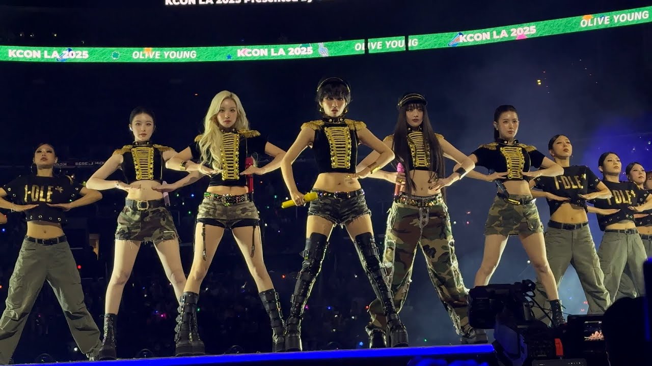 I-dle Superlady Kcon LA 2025 Day 3 #fancam 