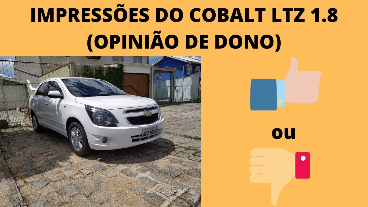 IMPRESSÕES DO COBALT LTZ 1 8 2014 (OPINIÃO DE DONO)