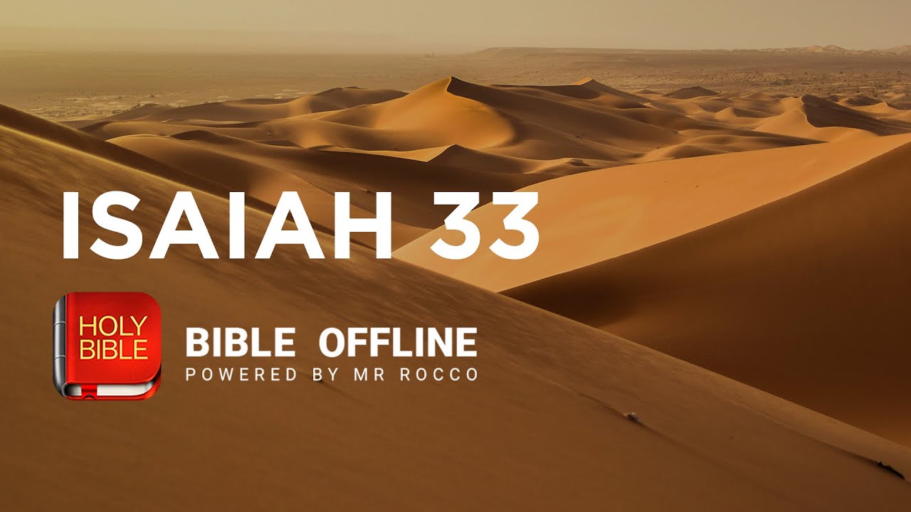 Isaiah 33 - Bible Offline