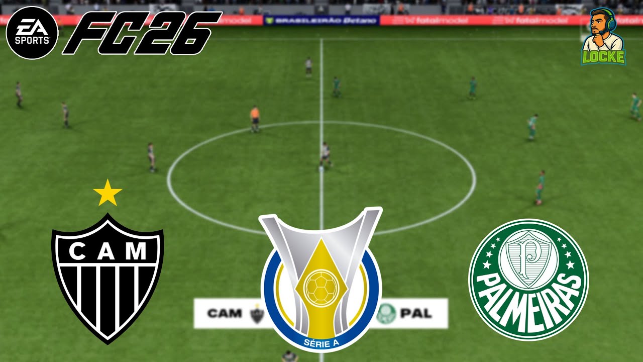 EA FC 26 | ATLETICO MG X PALMEIRAS | CAMPEONATO BRASILEIRO | 1ª RODADA DO BRASILEIRÃO