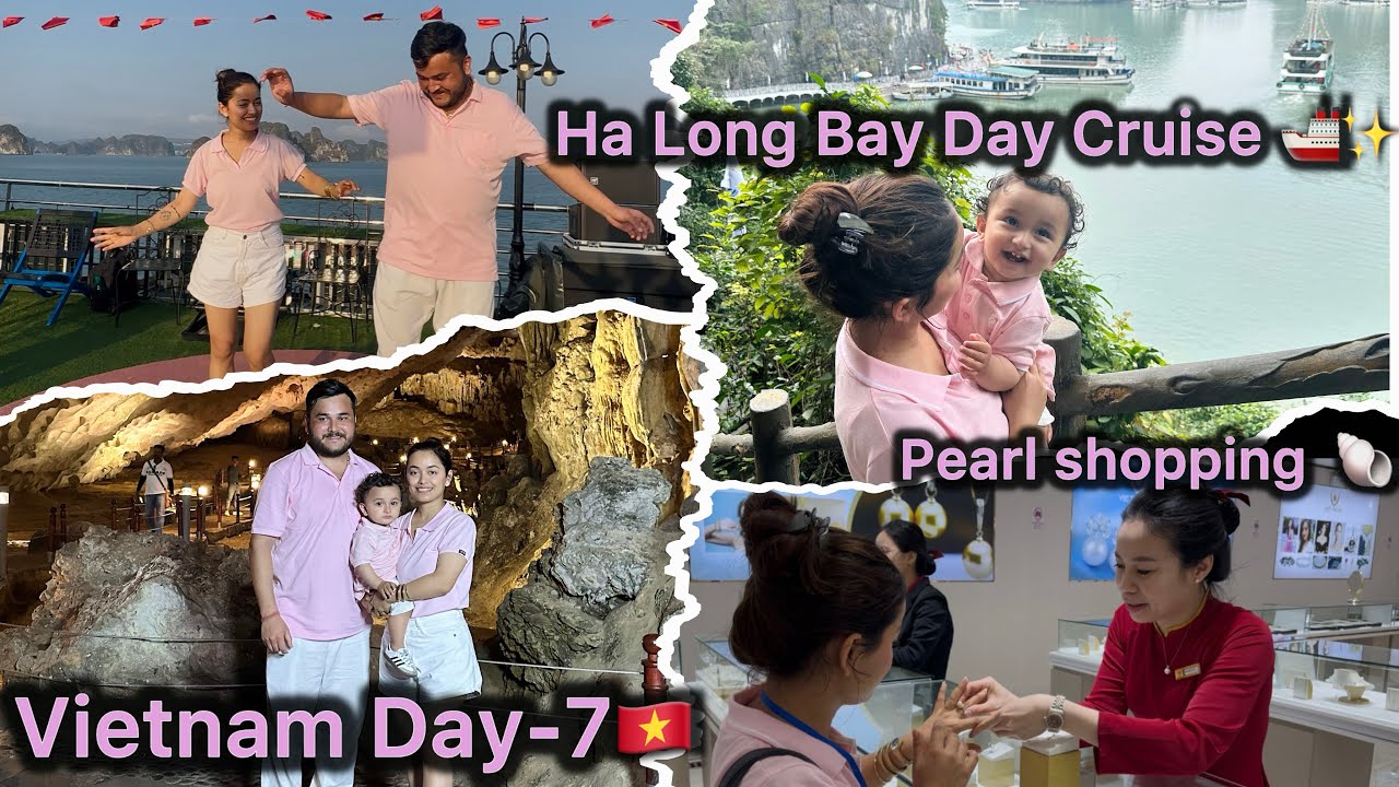 Pahadi dance in Vietnam cruise 🚢🫶🏻| wonderful day 😍| Day-7 in Vietnam 🇻🇳 | # Vlog171  #family vlogs