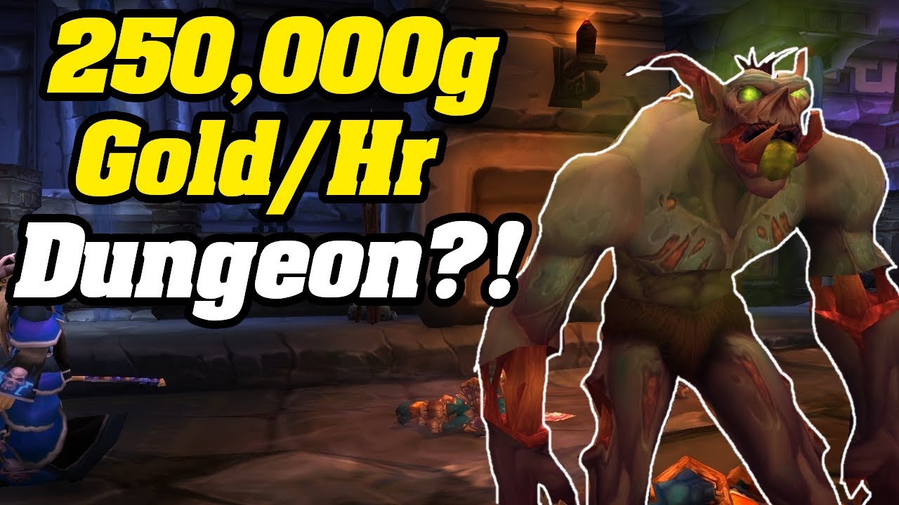 The 250k Gold Per/Hr Dungeon FARMED 100 TIMES