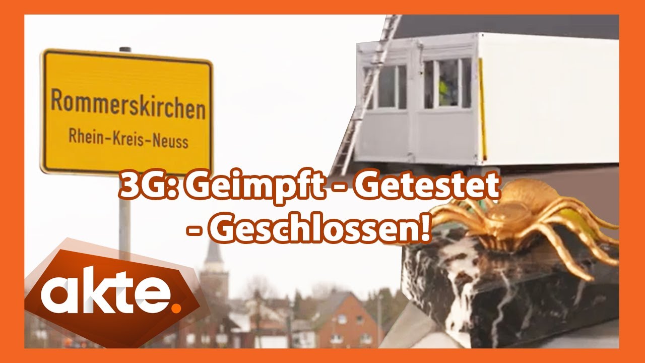 3G: Geimpft - Getestet - Geschlossen! Brandgefahr im Testzentrum von Rommerskirchen | Akte | SAT.1